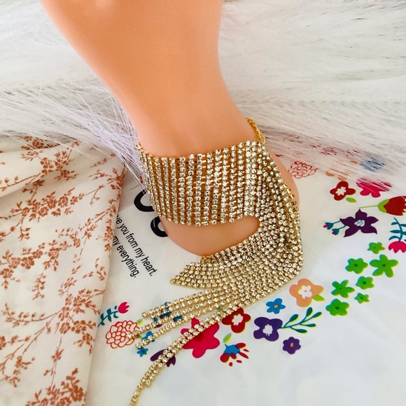 ❤️❤️Beautiful diamondstone bracelet, gold color - Picture 4 of 5